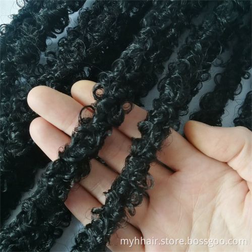 Synthetic Hair Crochet Braiding Hair Weaving 14 inch Short Synthetic Weave Style Pack Hair Curl Light and soft dirty braids